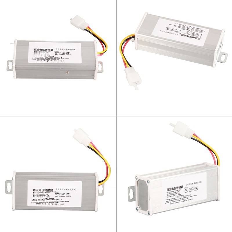 DC 48V‑ To 12V/15A /180W Converter Adapter for Electric Scooter