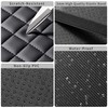 HighnessHwoo Car Armrest Covers, Vehicle Center Console Cover, Middle Storage