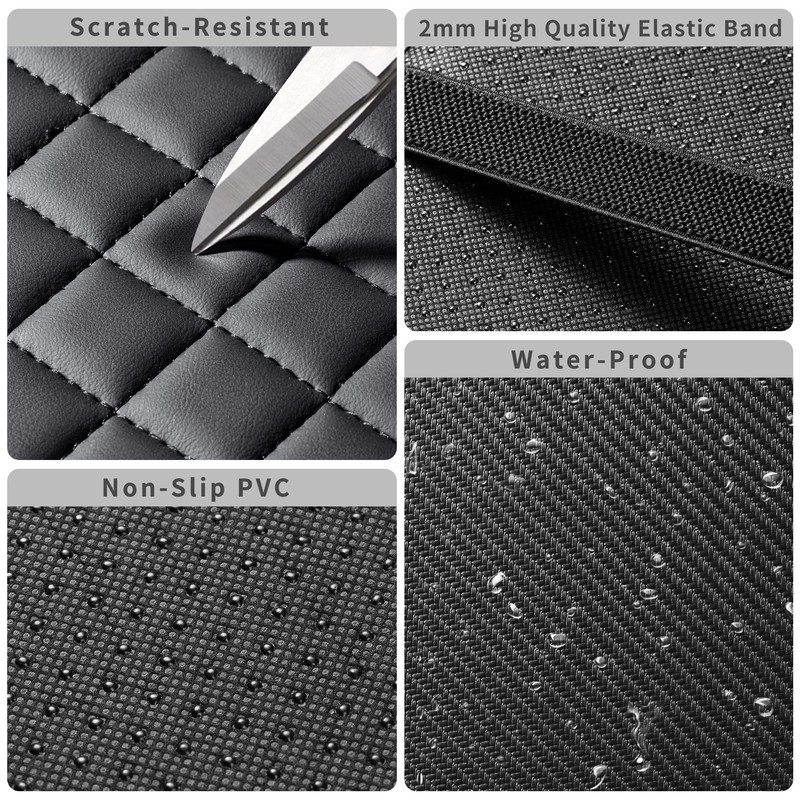 HighnessHwoo Car Armrest Covers, Vehicle Center Console Cover, Middle Storage