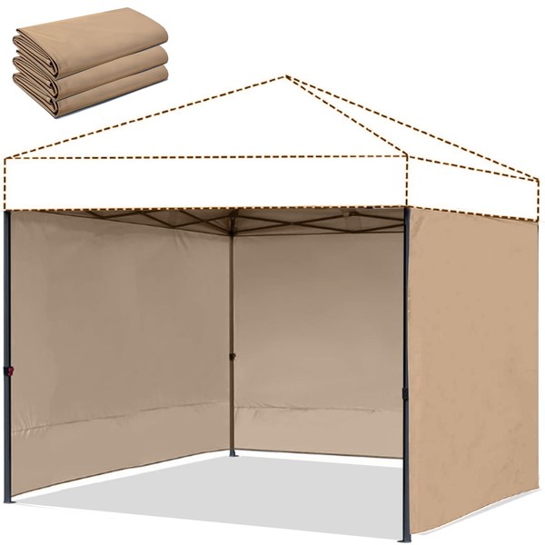 ZONGTI 10x10 FT Instant Canopy Tent Sidewall, Waterproof & UV