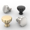 FURNIWARE Pack of 10 Cabinet Knobs Cabinet Brushed Satin Nickel