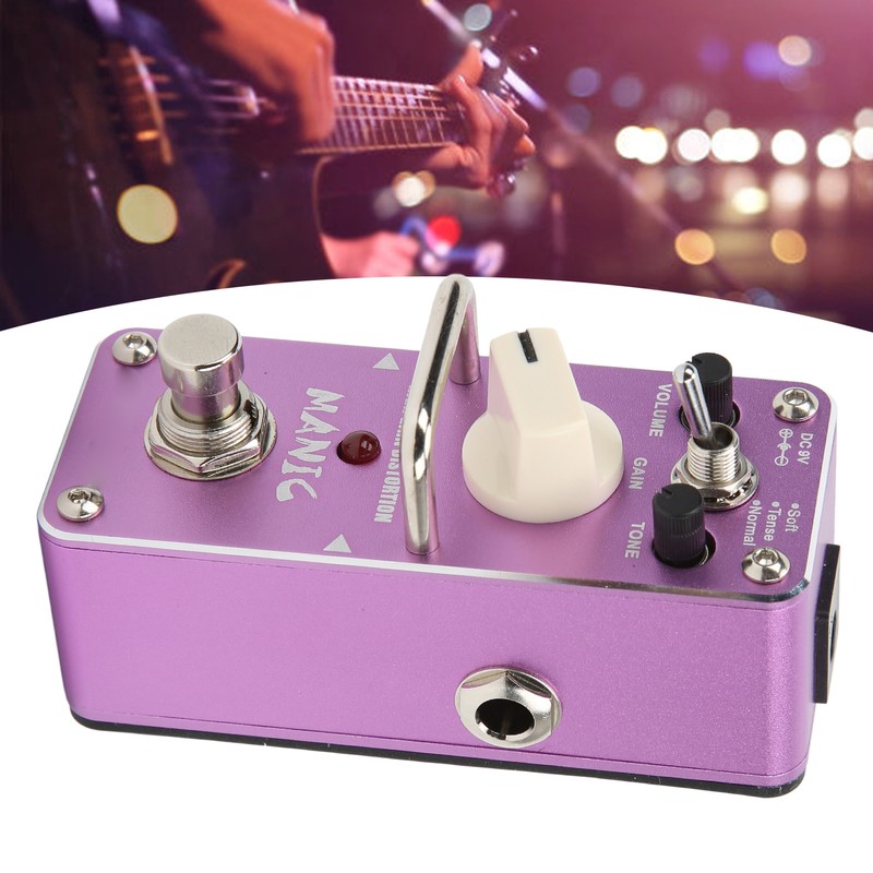 High Gain Distortion Pedal Purple Distortions Guitar Effect Pedals with