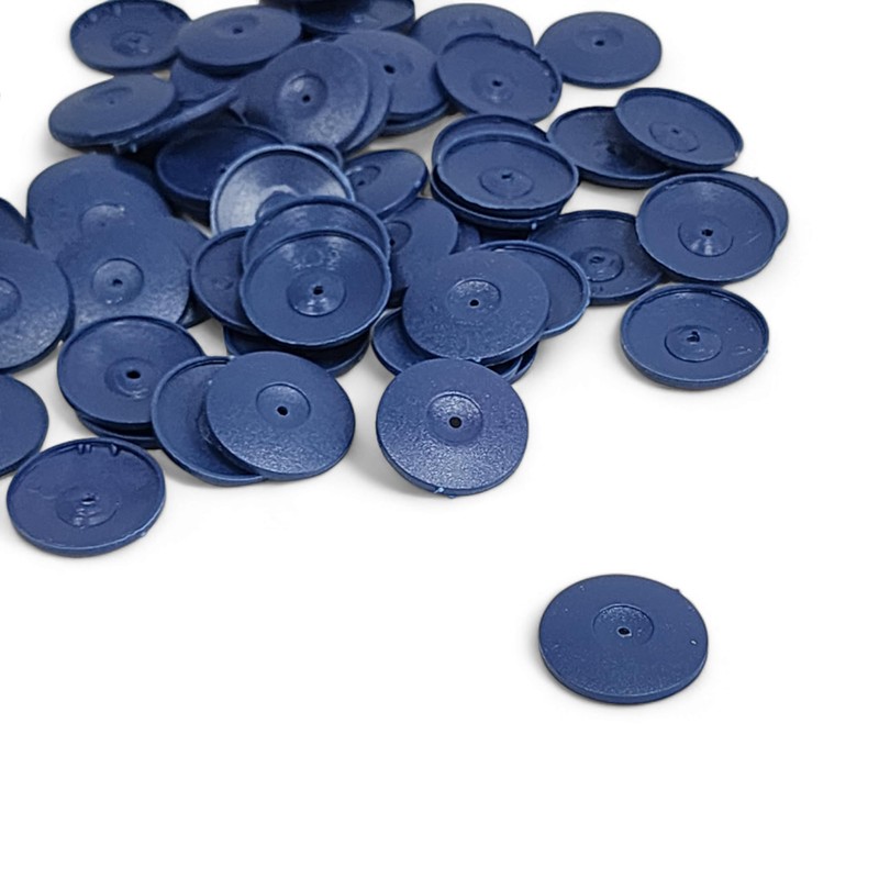500 Pack - Plastic Cap Washers, Use with Nails or