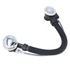 Overflow Bath Drain, 25.6inch Flexible Bathtub Overflow Drainer Concealed SPA