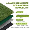 COOLCHOICE Artificial Grass Rug with Drainage Holes, 3x5 FT Dog