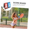 WHAMVOX Portable Flip Scoreboard for Basketball Volleyball and Sports Easy