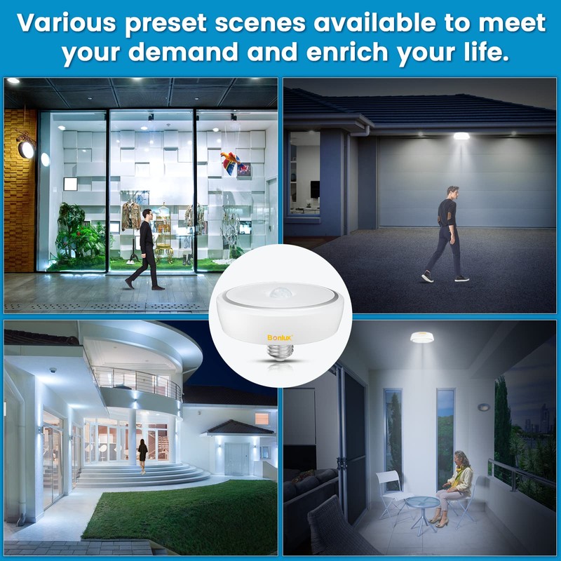 Bonlux PIR Motion Sensor LED Ceiling Light, 15W (150W Equivalent)