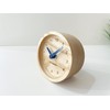 KATOMOKU Mini Clock km-125NV Ash Limited Edition Navy Table Clock