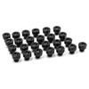 50pcs Wheel Rim Lip Rivets Nuts of 6.2mm/0.24in Hole Replacement