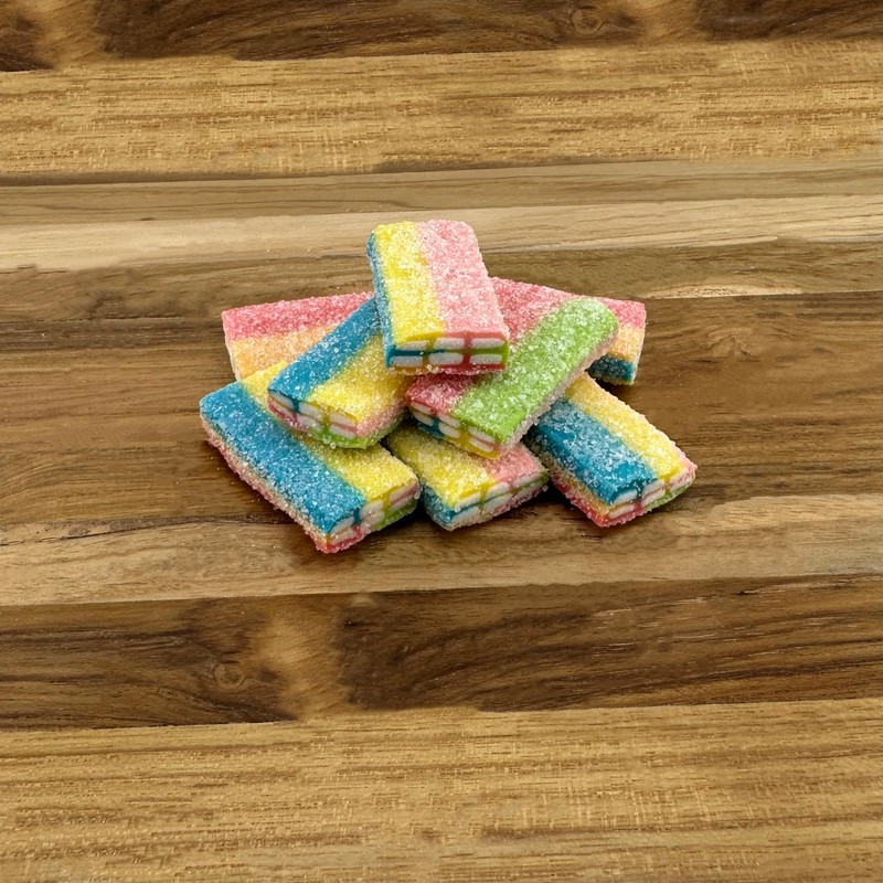FirstChoiceCandy Sour Bricks Bite Size Gummy Candy (1 Pound (Pack