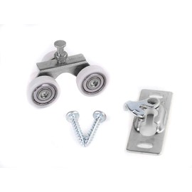 Johnson Hardware Sliding Door/Pocket Door Hanger Ball Bearing 1125-1 Inch Wheel, 200 lb Capacity