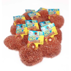 6 Pieces Of Chore Boy Copper Scouring Pad 100% Pure Copper Scrubber