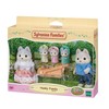 Sylvanian Families Husky Family,Multicolor,‎3 x 3.5 x 8.5 cm