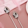 Valentines Day Gifts Anniversary Wedding Gifts, 2 Pieces Stainless Steel