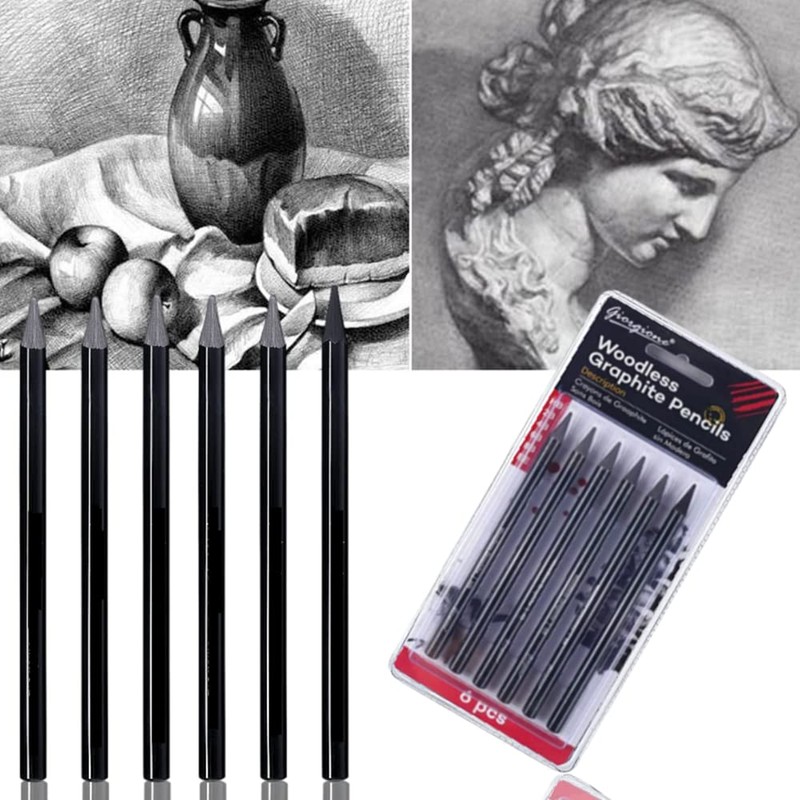 MINIEASE Charcoal Pencils For Drawing Perfect For Beginners, Professionals And