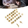 Mumusuki 28 Pieces Number Wood Burning Tips Set, Brass Welding