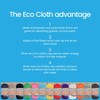White Magic Eco Cloth Washing Up Pad 3 pack, Neutral