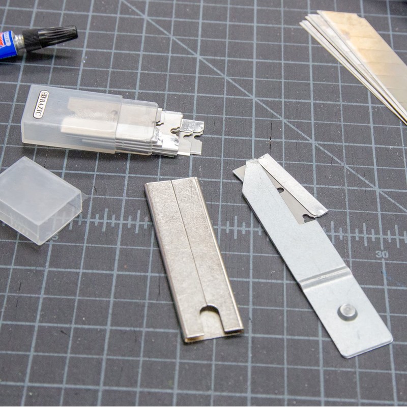 BAZIC Products Single Edge Razor Blades, Safety Straight Edge Razors,