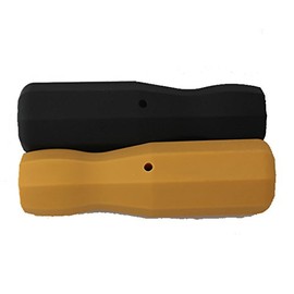 Tornado Foosball Plastic Handles - 2- Black/Yellow