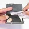 OPPAHA Mini Saffiano Leather Wallet - Slim, Lightweight and Portable