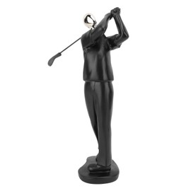 Resin Musician Figurines Abstract Sports Men Figures Decorative Sculpture Ornament for Desktop Living Room Type 3