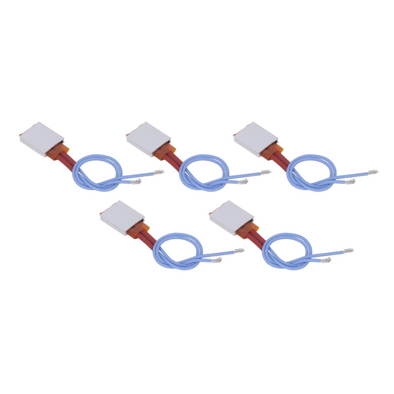 5pcs PTC Heating Element Automatic Constant Temp 110℃ Aluminum Shell