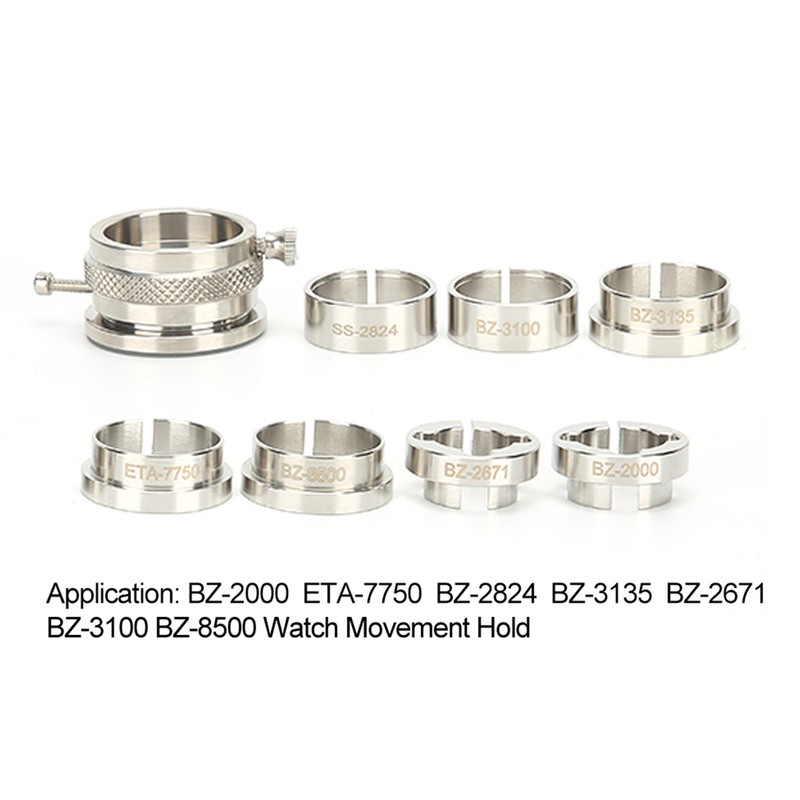 Steel Watch Movement Hold for BZ‑2000 ETA‑7750 BZ‑2824 BZ‑3135 BZ‑2671