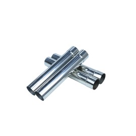 SOLOWILDER Thickness Stove Pipe Stainless Steel 4 Pcs Flue Chimney Extension Diameter 2.36inch/6cm x 36 cm/14.17 in