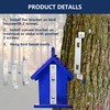 Rust Resistant Bird House Hanger Bracket 2 Sets Galvanized Steel