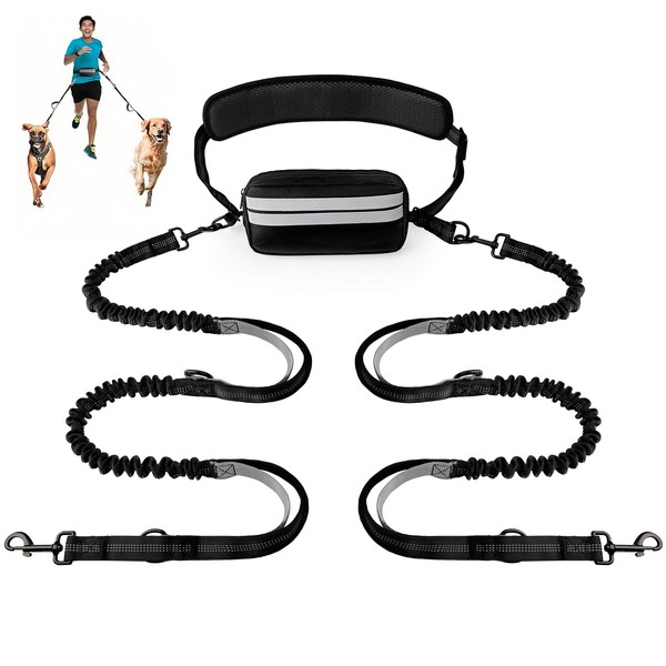 Enbluy Dog Leash Shoulder Leash 55.1 - 76.8 inches (141