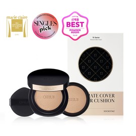 Ohui O HUI Holiday Edition Ultimate Cover Denier Cushion Special (main product 13g + refill 13g) (SPF50+/PA+++) / 오휘 홀리데이 에디션 얼티밋 커버 데니어 쿠션 기획 (본품 13g+리필 13g) (SPF50+/PA+++)