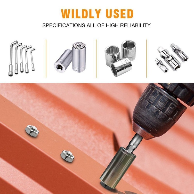 Drill chuck adapter socket adapter set hexagonal socket adapter socket