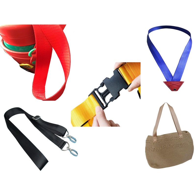 Nylon Webbing 1 Inch 20 Yards Heavyweight Flat Nylon Strap