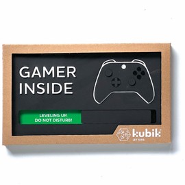 Kubik Letters Game Room Sign - XBX Edition - Gamer Sign - Gaming Door Sign - Gaming Room Decor - Gaming Accessories for Room - Gifts for Gamers - Gaming Stuff Do Not Disturb Sign for Bedroom Slider