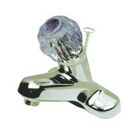 Elements of Design EB522B Americana Single Handle 4" Centerset Lavatory Faucet with Brass Pop-Up, 3-3/4" in Spout Reach, Polished Brass