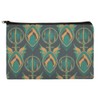 Aquaman Movie Logo Trident Pattern Makeup Cosmetic Bag Organizer Pouch