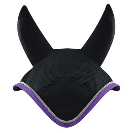 WOOF WEAR Ergonomic Fly Veil Black/Ultraviolet Large