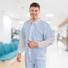 AMZ Medical Supply White Disposable Coveralls for Men and Women,