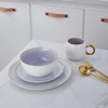 Stone lain Porcelain Dish Set, 4 Bowls, Josephine - Lavender