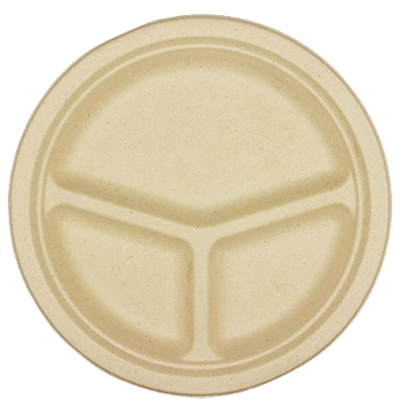Art Nap Environmental Quality Disposable Wheat Mold Paper Plate with