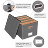 Oterri File Organizer Box,Filing Box with Lid,File Box for Letter/Legal