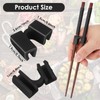 5 Pieces Reusable Chopsticks Helpers Training Chopstick Hinges Connector Easy