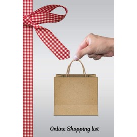 Online shopping list: A useful online shopping tracker notebook made just for you! Special edition