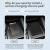 smabee Center Console Wireless Charging Protective Mat for 2024 2025