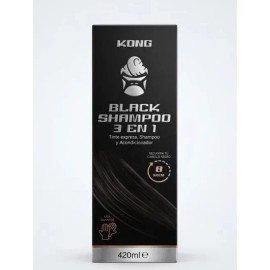 Shampoo Colorante Kong 3 En 1 Cubre Canas Fácil