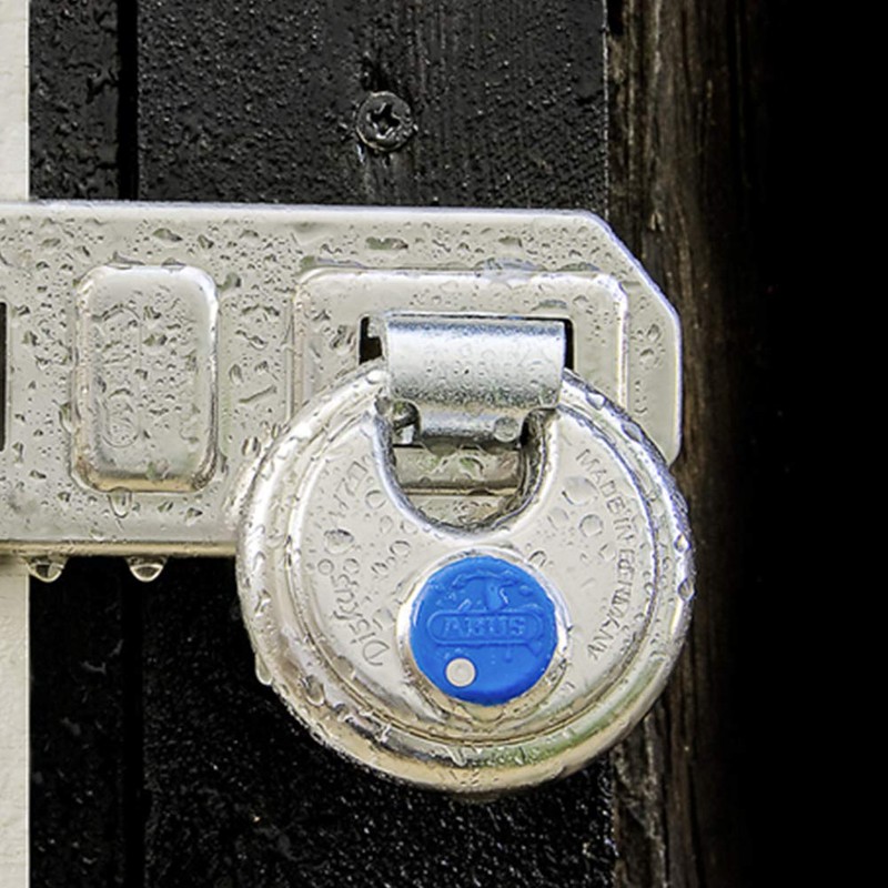 ABUS 24/70 Diskus Hardened Stainless Steel Padlock Keyed Alike, Pack