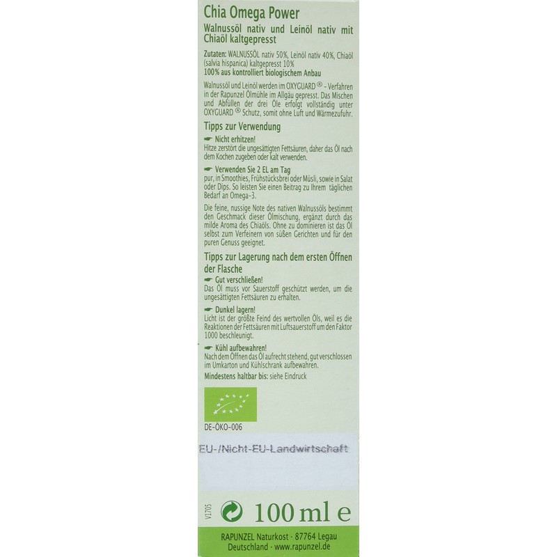 Oxyguard Chia Omega Power