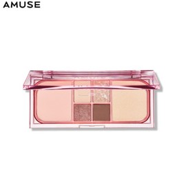 AMUSE Vegan Face All Palette 0.7g*4+5.8g+7.7g, Color:01 Moonglow