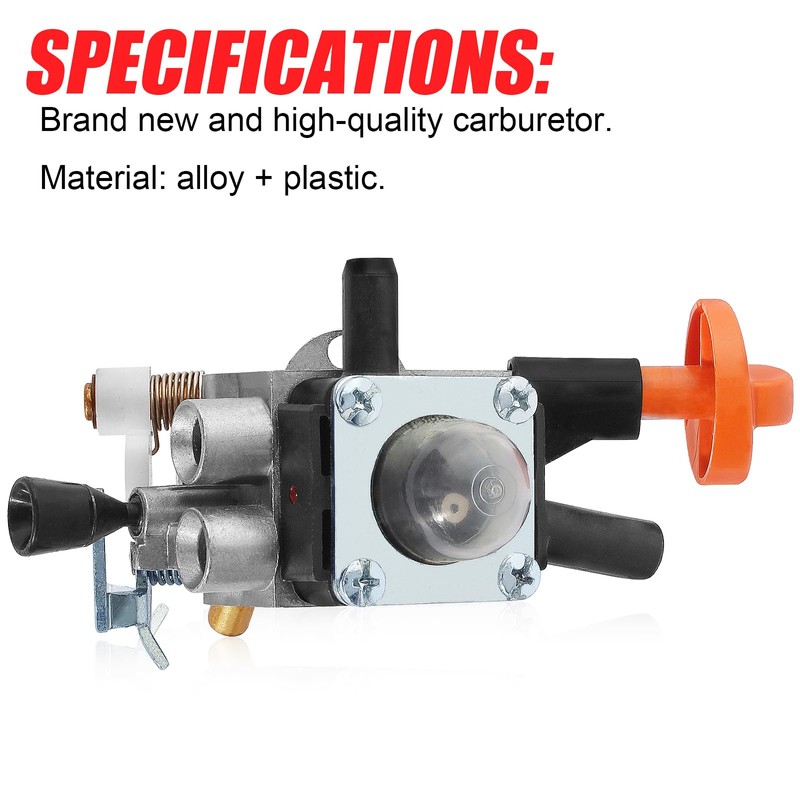 SOAJEE Carburetor for FS131R HT131 HT133 KM131R FS311 Trimmer 4180-120-0617