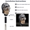 Padaodao Skull Gear Lever Stick Shifter Handle Head Racing Skeleton